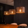 MESH Pendant Light anthracite, 3-light sources