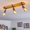 PRAIA Ceiling Light brown, grey, 3-light sources
