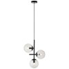 Brilliant ARIOL Pendant Light black, 3-light sources