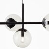 Brilliant ARIOL Pendant Light black, 5-light sources