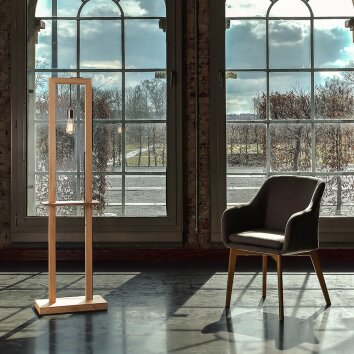 Bernal Floor Lamp Ecru, 1-light source