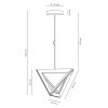 Cabildo Pendant Light Ecru, 1-light source