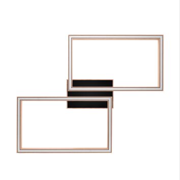 Surisultana Ceiling Light LED Light wood, black, 2-light sources