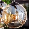 KOYOTO Pendant Light - glass Amber, clear, 6-light sources