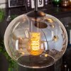 APEDO Pendant Light - glass Amber, clear, 5-light sources