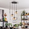 APEDO Pendant Light - glass Amber, clear, 3-light sources