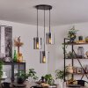 PARANE Pendant Light - glass Smoke-coloured, 3-light sources