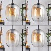 APEDO Pendant Light - glass Amber, clear, 3-light sources