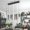 CAIMITTE Pendant Light black, 6-light sources