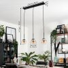GASTOR Pendant Light - glass Amber, clear, 3-light sources
