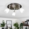 HOLUALOA Ceiling Light LED matt nickel, 3-light sources