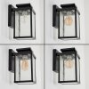 TIEVA Outdoor Wall Light black, 1-light source