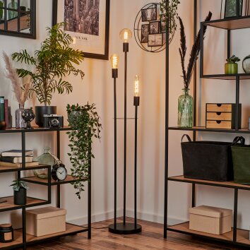 MAIFORD Floor Lamp black, 3-light sources