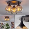 AZURARA Ceiling Light black, 3-light sources