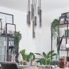 CAIMITTE Pendant Light black, 7-light sources