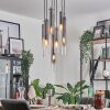 CAIMITTE Pendant Light black, 7-light sources