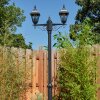 NAOFE Lamp Post black, 2-light sources