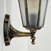 LORIA Outdoor Wall Light gold, black, 1-light source