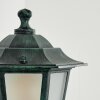 LORIA Outdoor Wall Light green, black, 1-light source