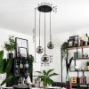 GASTOR Pendant Light - glass Smoke-coloured, 3-light sources