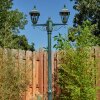 NAOFE Lamp Post green, black, 2-light sources