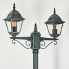 NAOFE Lamp Post green, black, 2-light sources