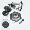 LORIA Outdoor Wall Light black, 1-light source