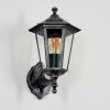 LORIA Outdoor Wall Light black, 1-light source
