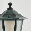 LORIA Outdoor Wall Light green, black, 1-light source, Motion sensor