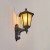 LORIA Outdoor Wall Light green, black, 1-light source, Motion sensor