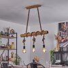 ASMARA Pendant Light brown, Ecru, 3-light sources