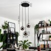 GASTOR Pendant Light - glass chrome, Smoke-coloured, 3-light sources