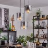 PARANE Pendant Light - glass clear, Smoke-coloured, 3-light sources