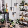 PARANE Pendant Light - glass clear, Smoke-coloured, 3-light sources