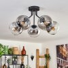 KOYOTO Ceiling Light - glass clear, Smoke-coloured, 5-light sources