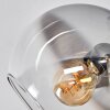 KOYOTO Ceiling Light - glass clear, Smoke-coloured, 5-light sources