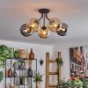 GASTOR Ceiling Light - glass Amber, Smoke-coloured, 5-light sources