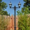 NAOFE Lamp Post black, 2-light sources
