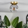 KOYOTO Ceiling Light - glass brass, 1-light source