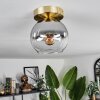 KOYOTO Ceiling Light - glass brass, 1-light source