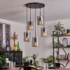 PARANE Pendant Light - glass Smoke-coloured, 5-light sources