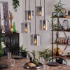 PARANE Pendant Light - glass Smoke-coloured, 5-light sources