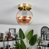 KOYOTO Ceiling Light - glass brass, 1-light source