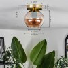 KOYOTO Ceiling Light - glass brass, 1-light source