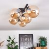 CHEHALIS Ceiling Light Amber, 5-light sources