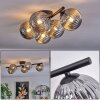 CHEHALIS Ceiling Light Smoke-coloured, 5-light sources