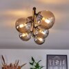 CHEHALIS Ceiling Light Smoke-coloured, 5-light sources