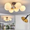 CHEHALIS Ceiling Light gold, black, 6-light sources