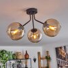 KOYOTO Ceiling Light - glass Amber, 3-light sources