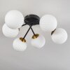 CHEHALIS Ceiling Light gold, black, 6-light sources